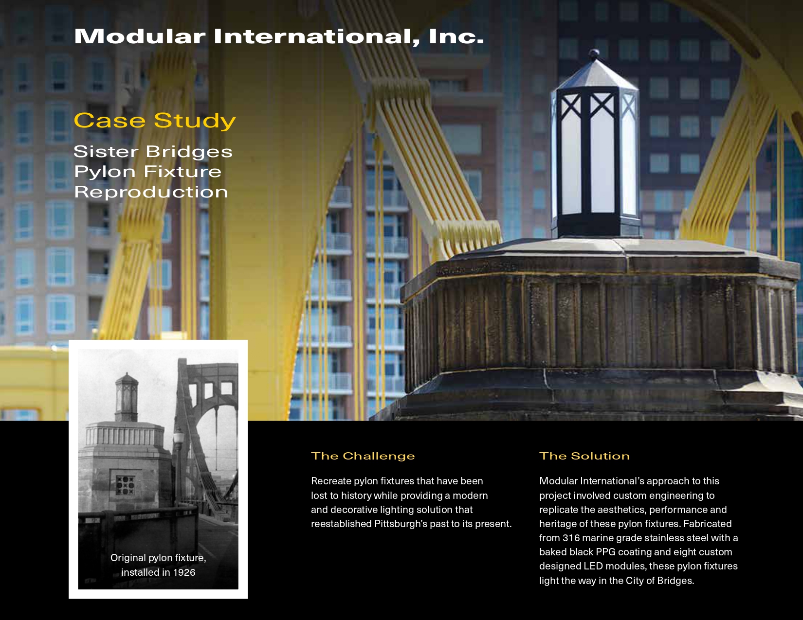 Modular International Case Study Pittsburgh Sister Bridges